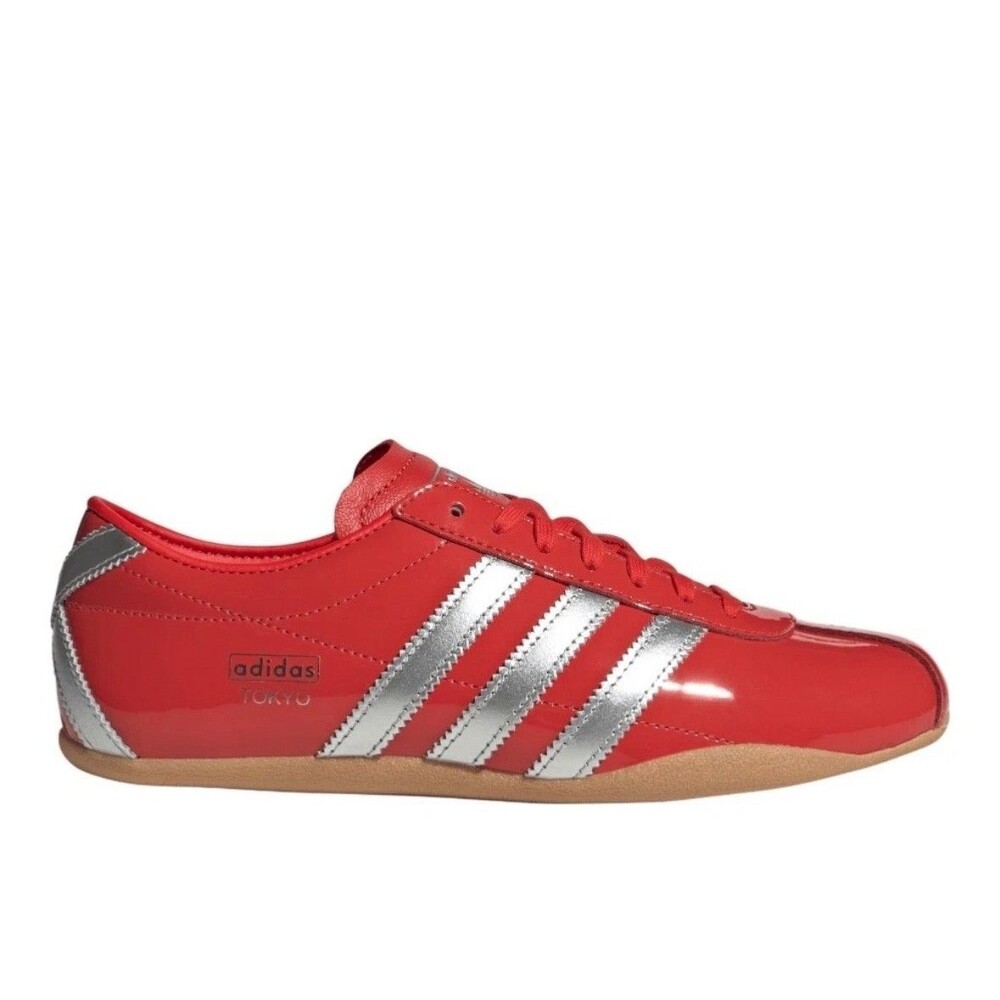 adidas Tokyo Lace Up  Women Sizes Red Sneakers Casual Shoes JQ0596